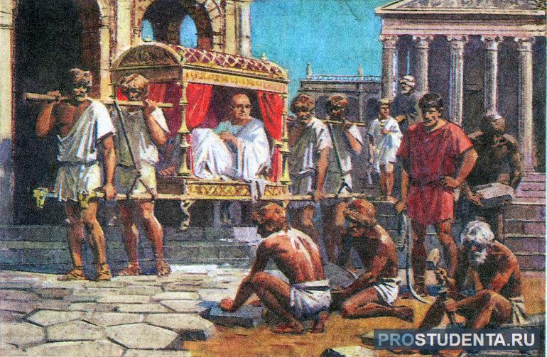 Рабство в Древнем Риме 