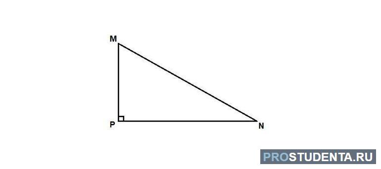 Площадь прямоугольного треугольника через катеты