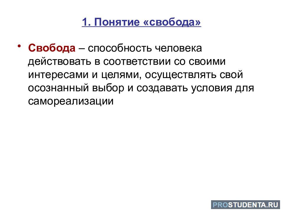 Сочинение свобода слова. Эссе на тему Свобода есть осознанная необходимость.