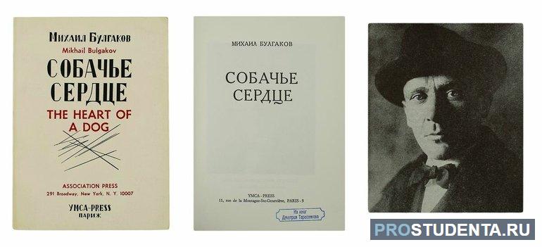 Издание повести «Собачье сердце» на Западе