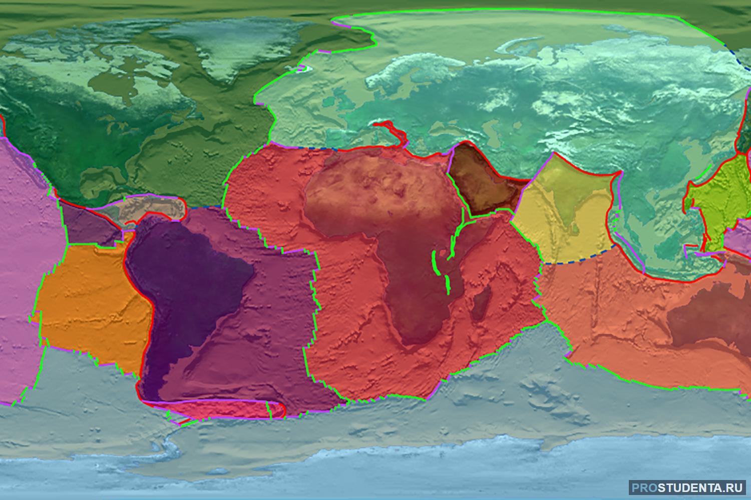 Доклад по теме Почему раскалываются континенты, а их части расходятся?