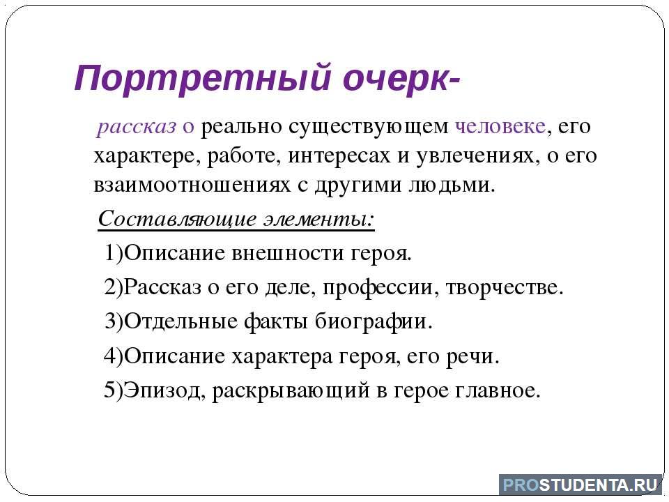 Писать существующий. Портретный очерк план написания. Пример написания портретного очерка. Портретный очерк план. Как составить портретный очерк образец.