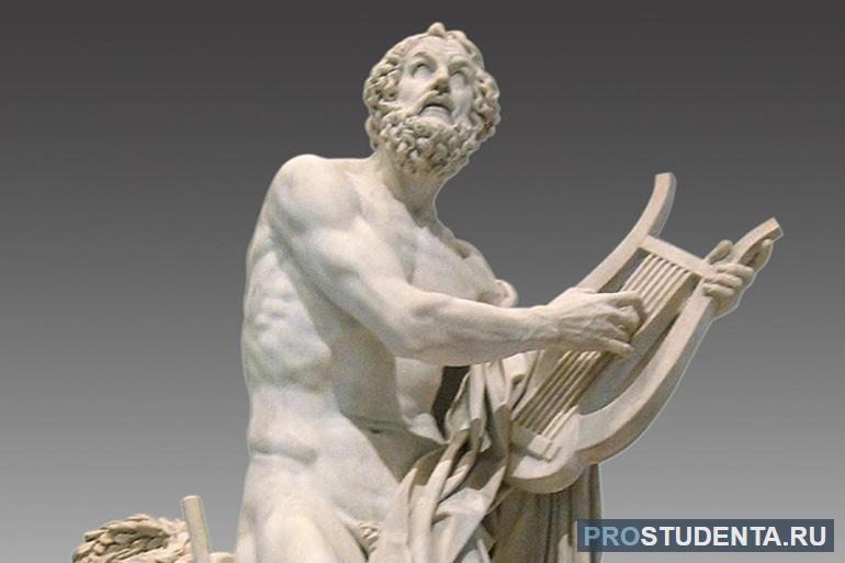 Краткая биография древнегреческого писателя и философа Гомера