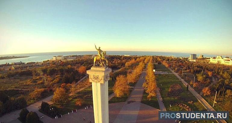 Достопримечательность Севастополя — парк Победы