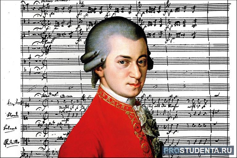 Интересные факты о Моцарте, его жизни и творчестве
