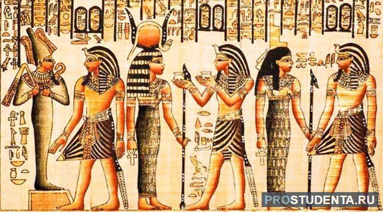 Религия древнего египта 