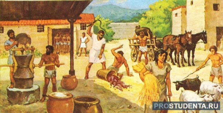 Рабы в Древнем Риме