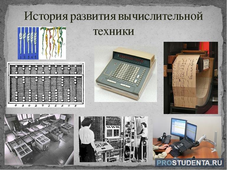 История развития вычислительной техники 