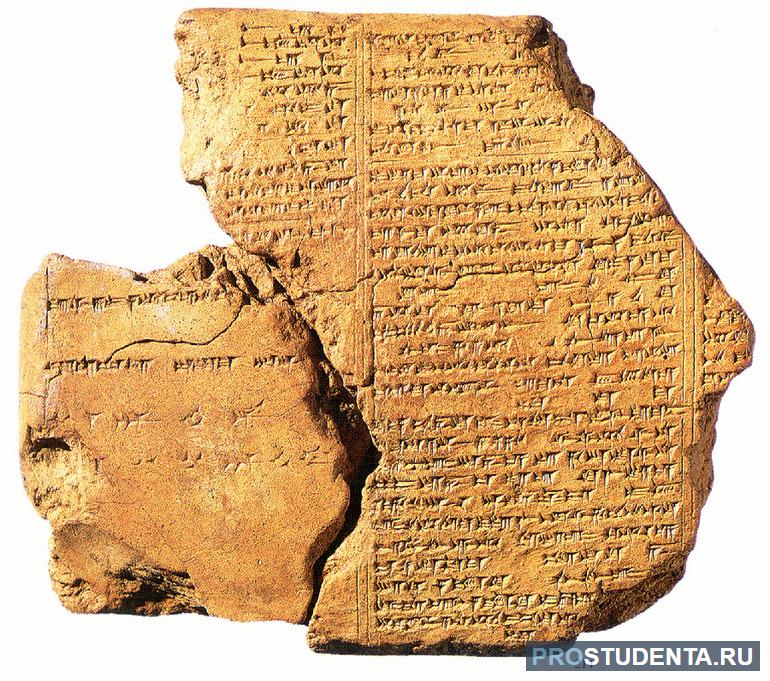 Культура древнего востока письменность